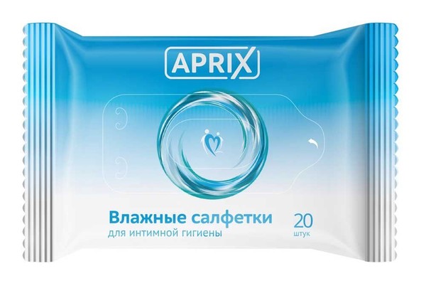 APRIX САЛФЕТКИ ВЛАЖНЫЕ Д/ИНТИМНОЙ ГИГИЕНЫ САЛФЕТКИ ВЛАЖНЫЕ КОСМЕТИЧЕСКИЕ №20