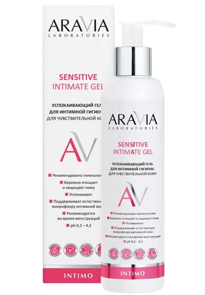 ARAVIA LABORATORIES ГЕЛЬ Д/ИНТИМНОЙ ГИГИЕНЫ Д/ЕЖЕДНЕВ УХОДА УСПОКАИВАЮЩ КОСМЕТИЧЕСКИЙ ГЕЛЬ 200 МЛ №1
