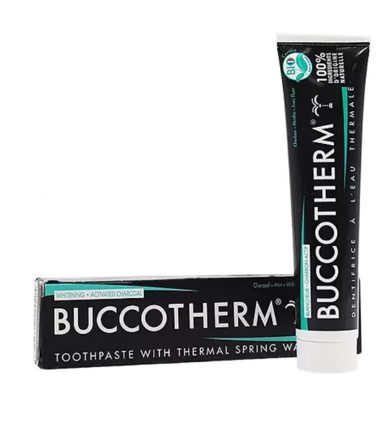 BUCCOTHERM ЗУБН ПАСТА П/КАРИЕСА С ТЕРМАЛ ВОДОЙ ЗУБНАЯ ПАСТА ПРОФИЛАКТИКА КАРИЕСА 75 МЛ №1