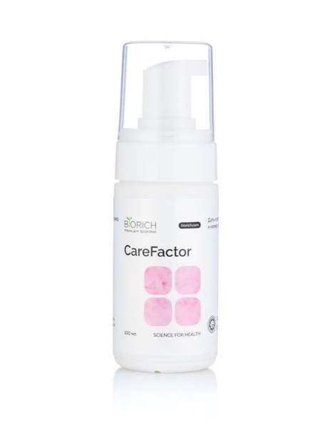 BIORICH CAREFACTOR ГЕЛЬ-ПЕНКА Д/ИНТИМНОЙ ГИГИЕНЫ ГИПОАЛЛЕРГЕННАЯ ГЕЛЬ-ПЕНКА 100 МЛ №1