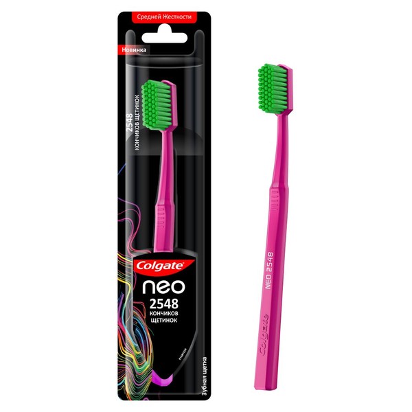COLGATE ЗУБН ЩЕТКА NEO СРЕДНЯЯ ЗУБНАЯ ЩЕТКА   №1