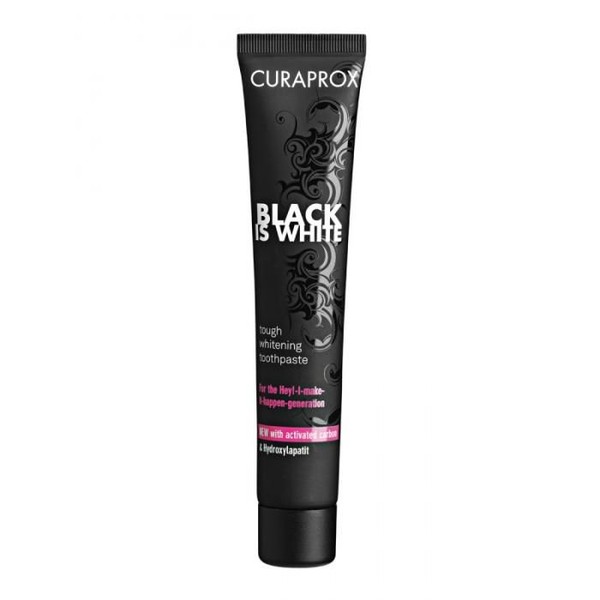 CURAPROX BIO-ПАСТА ЗУБНАЯ BLACK IS WHITE ЛАЙМ ЗУБНАЯ ПАСТА ОТБЕЛИВАЮЩАЯ 90 МЛ №1