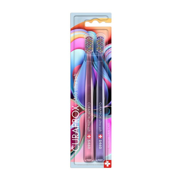 CURAPROX НАБОР ЗУБНЫХ ЩЕТОК ULTRASOFT DUO COLORFUL CURLS 5460 ЗУБНАЯ ЩЕТКА   №2
