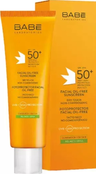 BABE LABORATORIOS SUN PROTECTION КРЕМ Д/ЛИЦА СОЛНЦЕЗАЩИТНЫЙ БЕЗМАСЛЯНЫЙ SPF50 КОСМЕТИЧЕСКИЙ КРЕМ 50 МЛ №1