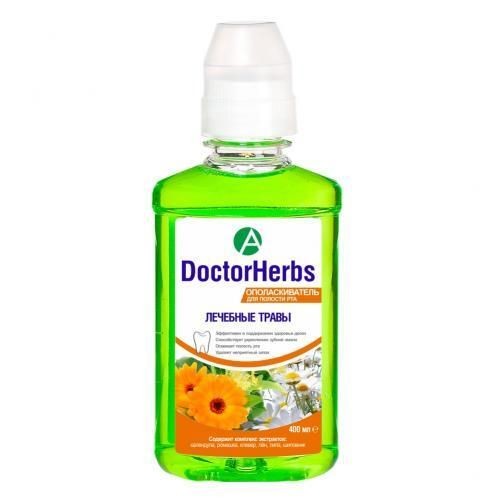 ТМА (АПРЕЛЬ) DOCTORHERBS ОПОЛАСКИВАТЕЛЬ Д/ПОЛОСТИ РТА ТРАВЫ ОПОЛАСКИВАТЕЛЬ ДЛЯ ПОЛОСТИ РТА  400 МЛ №1