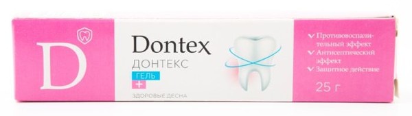 DONTEX/ДОНТЕКС ГЕЛЬ ЗУБНОЙ ГЕЛЬ СТОМАТОЛОГИЧЕСКИЙ 25 Г №1