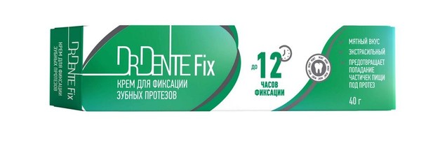 DR.DENTE FIX ГЕЛЬ Д/ФИКСАЦИИ ЗУБНЫХ ПРОТЕЗОВ МЯТНЫЙ ГЕЛЬ ДЛЯ ЗУБНЫХ ПРОТЕЗОВ  40 МЛ №1