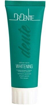 DR.DENTE ЗУБ ПАСТА WHITENING ЗУБНАЯ ПАСТА ОТБЕЛИВАЮЩАЯ  100 Г №1