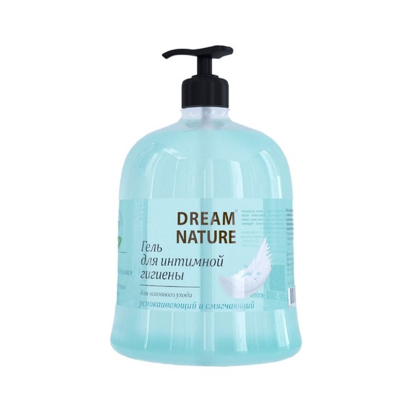 DREAM NATURE ГЕЛЬ Д/ИНТИМНОЙ ГИГИЕНЫ Д-ПАНТЕНОЛ/ЭКСТРАКТ АЛОЭ-ВЕРА КОСМЕТИЧЕСКИЙ ГЕЛЬ 500 МЛ №1