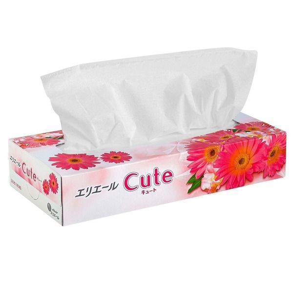 ELLEAIR CUTE САЛФЕТКИ БУМАЖНЫЕ В КОРОБКЕ 2Х СЛОЙНЫЕ ПЛАТКИ БУМАЖНЫЕ №160