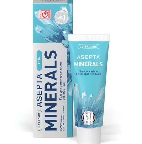 АСЕПТА ГЕЛЬ Д/ЗУБОВ РЕМИНЕРАЛИЗУЮЩИЙ ЗУБНОЙ ГЕЛЬ 40 Г №1