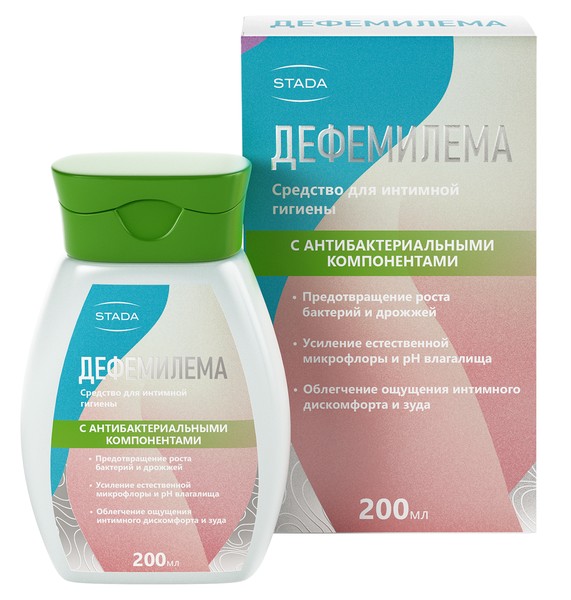 ДЕФЕМИЛЕМА СРЕДСТВО Д/ИНТИМНОЙ ГИГИЕНЫ (ЭКСПЕРТ) С АНТИБАКТЕРИАЛЬНЫМИ КОМПОНЕНТАМИ КОСМЕТИЧЕСКИЕ СРЕДСТВА ПРОЧИЕ 200 МЛ №1