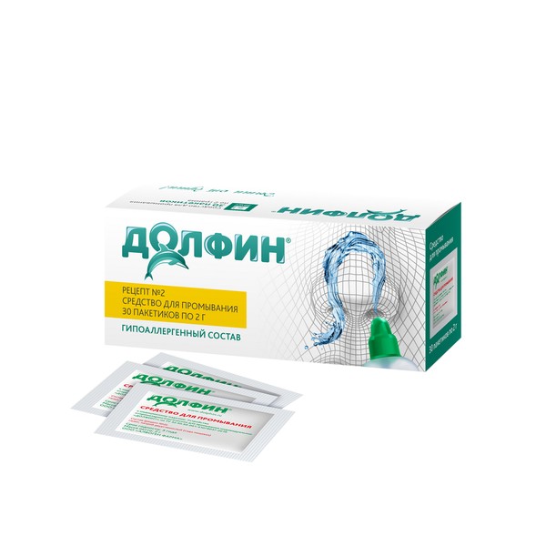 DOLPHIN ДОЛФИН СРЕДСТВО Д/ПРОМЫВ НОСОГЛОТКИ ПРИ АЛЛЕРГИИ Б/ТРАВ ПОРОШОК ДЛЯ ПРИГОТОВЛЕНИЯ РАСТВОРА ДЛЯ ИНТРАНАЗАЛЬНОГО ПРИМЕНЕНИЯ 2 Г №30