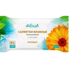 IKENA САЛФЕТКИ ВЛАЖНЫЕ Д/ИНТИМНОЙ ГИГИЕНЫ КАЛЕНДУЛА САЛФЕТКИ ЖЕНСКИЕ ГИГИЕНИЧЕСКИЕ    №15