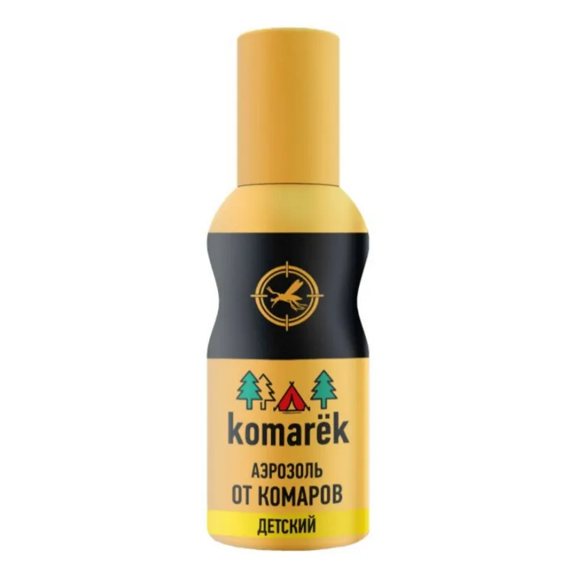 KOMAREK/KOMARЁK КИДС АЭРОЗОЛЬ ОТ КОМАРОВ И МОШЕК АЭРОЗОЛЬ [РЕПЕЛЛЕНТНЫЙ] 100 МЛ №1