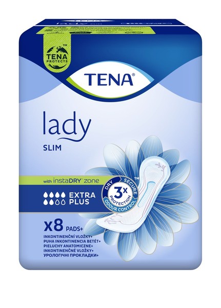 TENA LADY SLIM EXTRA PLUS ПРОКЛАДКИ    №8