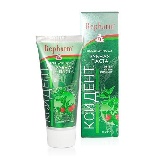 REPHARM КСИДЕНТ ЗУБНАЯ ПАСТА ПРОФИЛАКТИЧЕСКАЯ ЗУБНАЯ ПАСТА КОМПЛЕКСНАЯ 75 Г №1