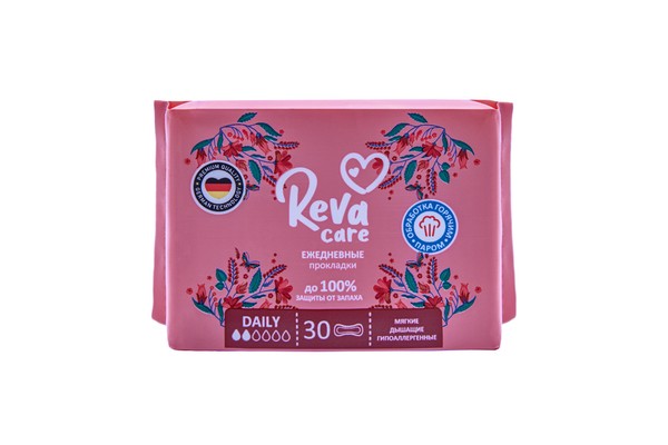 REVA CARE ПРОКЛАДКИ ЖЕНСКИЕ ГИГИЕНИЧЕСКИЕ ЕЖЕДНЕВНЫЕ ПРОКЛАДКИ ЖЕНСКИЕ ГИГИЕНИЧЕСКИЕ ЕЖЕДНЕВНЫЕ DAILY   №30
