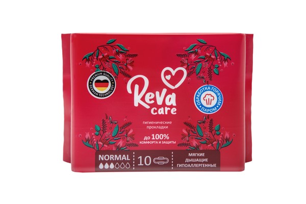 REVA CARE ПРОКЛАДКИ ЖЕНСКИЕ ГИГИЕНИЧЕСКИЕ ПРОКЛАДКИ ЖЕНСКИЕ ГИГИЕНИЧЕСКИЕ NORMAL   №10