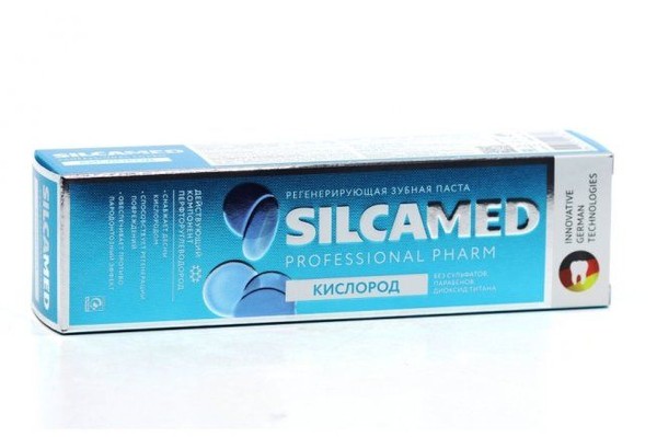 SILCAMED PROFESSIONAL ЗУБН ПАСТА КИСЛОРОДНЫЙ КОКТЕЙЛЬ ЗУБНАЯ ПАСТА КОМПЛЕКСНАЯ 100 Г №1