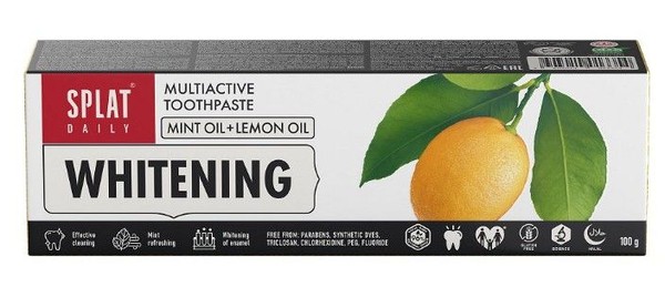 SPLAT DAILY WHITENING З/ПАСТА ЗУБНАЯ ПАСТА ОТБЕЛИВАЮЩАЯ 100 МЛ №1