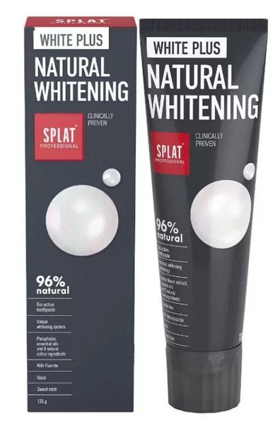 SPLAT PROFESSIONAL БИОАКТИВНАЯ З/ПАСТА WHITE PLUS ЗУБНАЯ ПАСТА ОТБЕЛИВАЮЩАЯ 125 Г №1