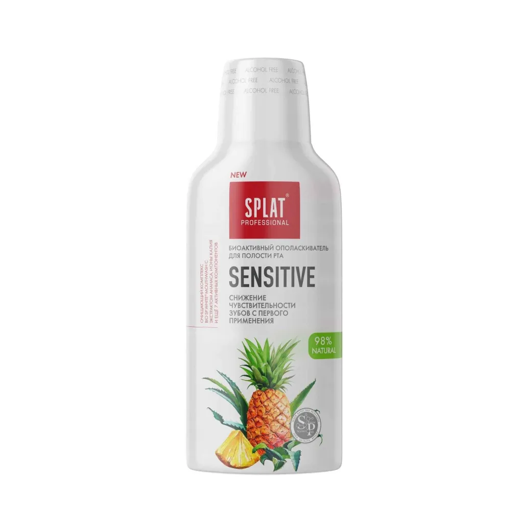 SPLAT ОПОЛАСКИВАТЕЛЬ Д/ПОЛОСТИ РТА SENSITIVE/СЕНСИТИВ ОПОЛАСКИВАТЕЛЬ ДЛЯ ПОЛОСТИ РТА 275 МЛ №1