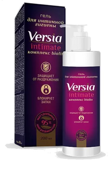 VERSIA ГЕЛЬ ДЛЯ ИНТИМНОЙ ГИГИЕНЫ КОСМЕТИЧЕСКИЙ ГЕЛЬ 200 МЛ №1