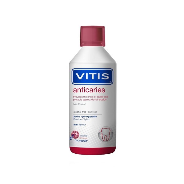VITIS ОПОЛАСКИВ Д/РТА ANTICARIES ОПОЛАСКИВАТЕЛЬ ДЛЯ ПОЛОСТИ РТА 500 МЛ №1