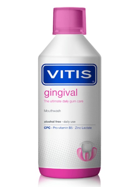 VITIS ОПОЛАСКИВАТЕЛЬ Д/РТА GINGIVAL СО ФТОРОМ Д/ОСЛАБЛЕННЫХ ДЕСЕН ОПОЛАСКИВАТЕЛЬ ДЛЯ ПОЛОСТИ РТА 500 МЛ №1