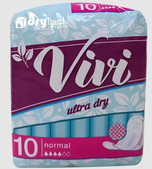 VIVI ПРОКЛАДКИ ЖЕНСКИЕ ULTRA DRY NORMAL ПРОКЛАДКИ ЖЕНСКИЕ ГИГИЕНИЧЕСКИЕ    №10