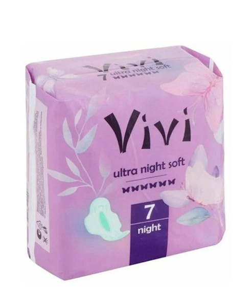 VIVI ПРОКЛАДКИ ЖЕНСКИЕ ULTRA NIGHT SOFT ПРОКЛАДКИ ЖЕНСКИЕ ГИГИЕНИЧЕСКИЕ    №7