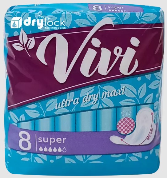 VIVI ПРОКЛАДКИ ЖЕНСКИЕ ULTRA MAXI DRY SUPER ПРОКЛАДКИ ЖЕНСКИЕ ГИГИЕНИЧЕСКИЕ    №8