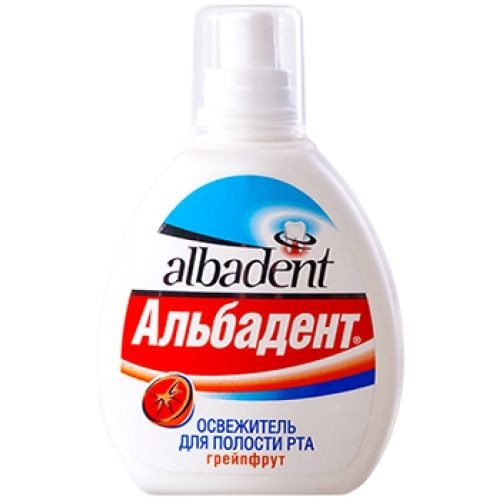 АЛЬБАДЕНТ ОСВЕЖИТЕЛЬ Д/ПОЛОСТИ РТА ГРЕЙПФРУТ СПРЕЙ ДЛЯ ПОЛОСТИ РТА 35 МЛ №1