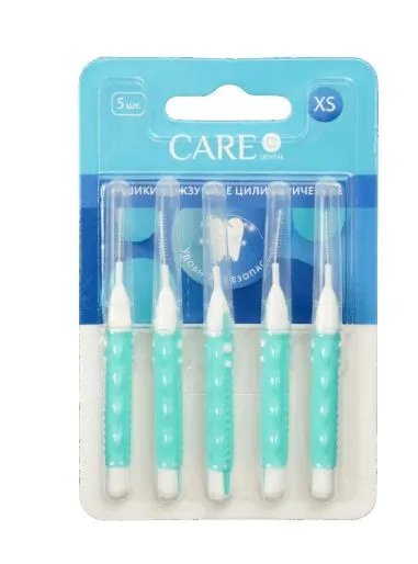 CARE DENTAL/КЭА ДЕНТАЛ ЁРШИК МЕЖЗУБНЫЙ РАЗМЕР XS ЕРШИКИ МЕЖЗУБНЫЕ №5
