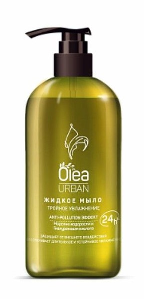OLEA URBAN МЫЛО ЖИДКОЕ ТРОЙНОЕ УВЛАЖНЕНИЕ МЫЛО ЖИДКОЕ 450 МЛ №1