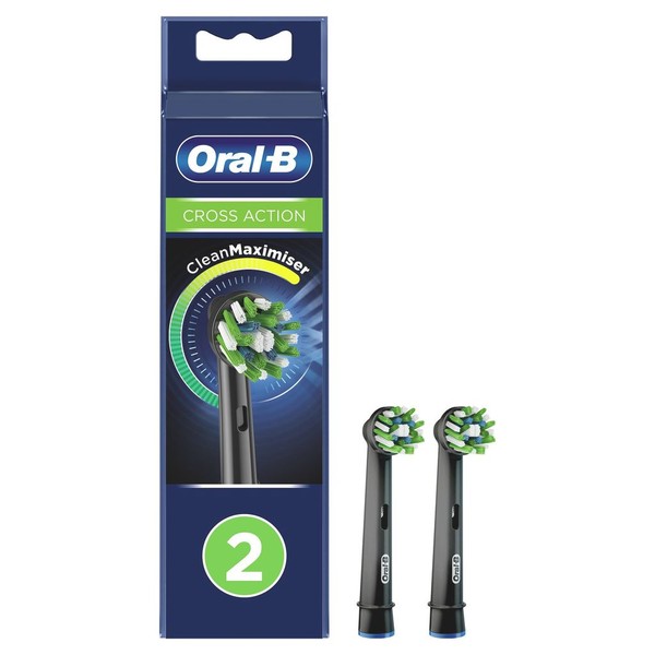 ORAL-B BRAUN НАСАДКА CROSS ACTION CLEANMAXIMISER BLACK EB50BRB НАСАДКА ДЛЯ ЗУБНОЙ ЭЛЕКТРОЩЕТКИ   №2
