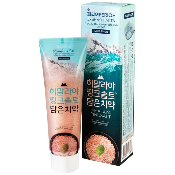 PERIOE PUMPING ЗУБНАЯ ПАСТА С РОЗОВОЙ ГИМАЛАЙСКОЙ СОЛЬЮ ICE CALMING MINT ЗУБНАЯ ПАСТА ОСВЕЖАЮЩАЯ 100 Г №1