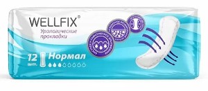 WELLFIX LADY ПРОКЛАДКИ УРОЛОГИЧЕСКИЕ NORMAL ПРОКЛАДКИ УРОЛОГИЧЕСКИЕ ЖЕНСКИЕ    №12