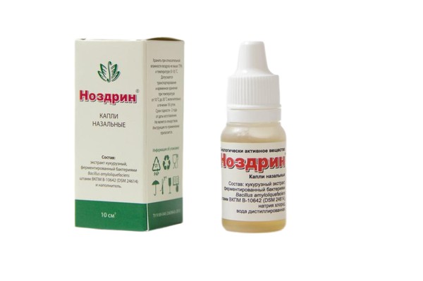 НОЗДРИН КАПЛИ НАЗАЛЬНЫЕ  10 МЛ №1