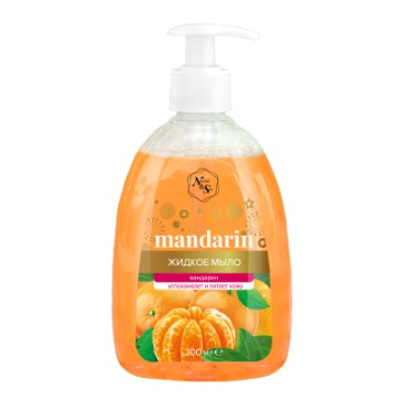 NATURE&SPA МЫЛО ЖИДКОЕ МАНДАРИН МЫЛО ЖИДКОЕ  300 МЛ №1