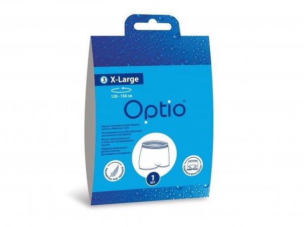 OPTIO ШТАНИШКИ-ТРУСЫ Д/ФИКСАЦИИ ПРОКЛАДОК Р. XL ТРУСЫ ФИКСИРУЮЩИЕ   №1