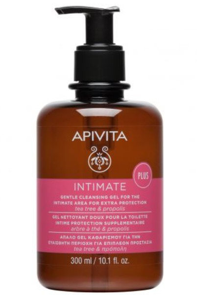 APIVITA INTIMATE PLUS ГЕЛЬ Д/ИНТИМНОЙ ГИГИЕНЫ С ЧАЙНЫМ ДЕРЕВОМ/ПРОПОЛИСОМ КОСМЕТИЧЕСКИЙ ГЕЛЬ 300 МЛ №1