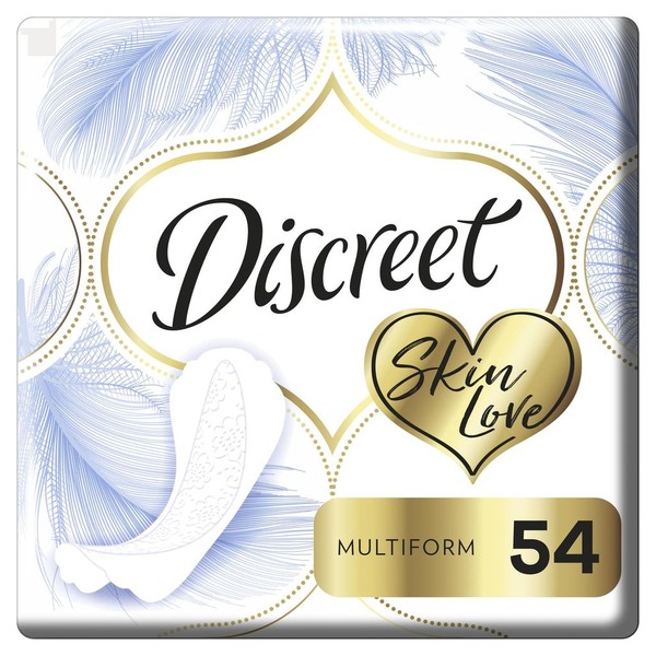 DISCREET ПРОКЛАДКИ ГИГИЕНИЧЕСКИЕ ЕЖЕДН SKIN LOVE MULTIFORM ПРОКЛАДКИ ЖЕНСКИЕ ГИГИЕНИЧЕСКИЕ ЕЖЕДНЕВНЫЕ №54