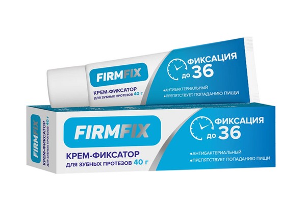 FIRMFIX КРЕМ-ФИКСАТОР Д/ЗУБНЫХ ПРОТЕЗОВ НЕЙТРАЛЬНЫЙ КРЕМ ДЛЯ ФИКСАЦИИ ЗУБНЫХ ПРОТЕЗОВ  40 Г №1