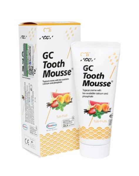 GC TOOTH MOUSSE ГЕЛЬ Д/ЗУБОВ РЕМИНЕРАЛИЗИРУЮЩИЙ ФРУКТОВЫЙ ЗУБНОЙ ГЕЛЬ 35 МЛ №1