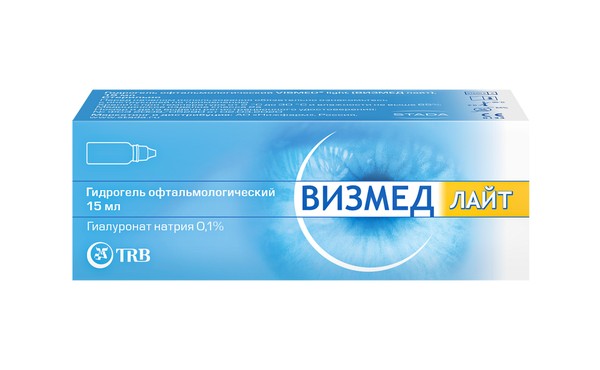 Визмед лайт гидрогель офтальмологический