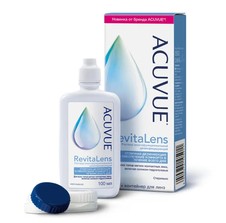 ACUVUE REVITALENS РАСТВОР ДЛЯ ЛИНЗ 100 МЛ №1