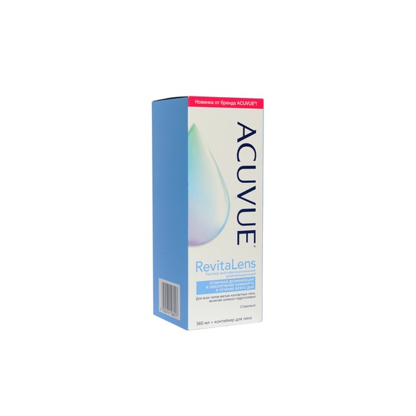 ACUVUE REVITALENS РАСТВОР ДЛЯ ЛИНЗ 360 МЛ №1