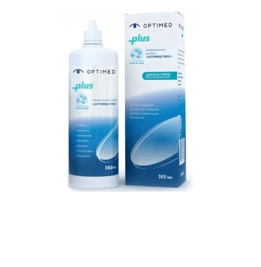 OPTIMED PLUS РАСТВОР Д/ЛИНЗ РАСТВОР ДЛЯ ЛИНЗ 360 МЛ №1
